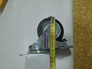 Rueda industrial con freno (4 unidades) Precio de1