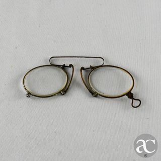 Lunetas Pince-Nez Oculista A. Branquinho ca. 1900