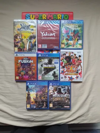 🆕-PRECINTADOS- Juegos diferentes plataformas