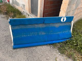 Toldo exterior azul 190 cm