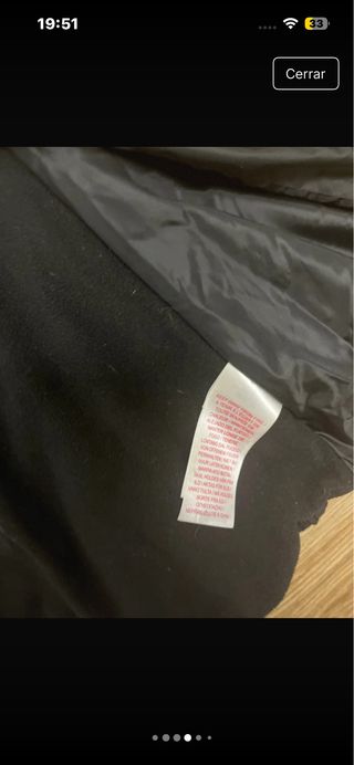 Chaqueton Jordan Negra caliente por dentro