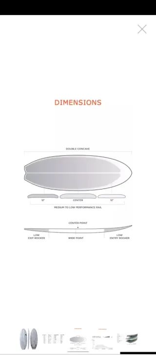 Tabla de surf Firewire Sweet Potato Volcanic