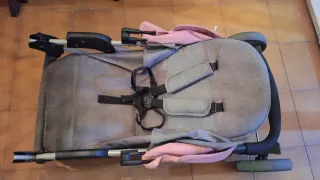 Silla de paseo Asalvo rosa