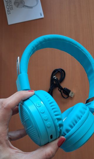 Auriculares Bluetooth Azules
