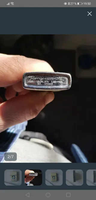 Mechero tipo Zippo Penguin