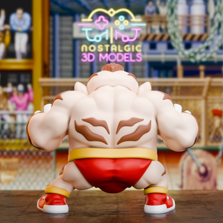 Figura Wario X Zangief (Streer Fighter)
