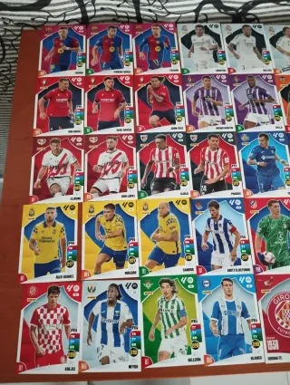ALBUM Y CROMOS LIGA SANTANDER !!!
