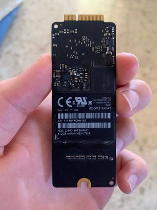 SSD Samsung 512GB Original Apple MacBook Pro