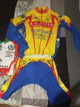 Conjunto Ciclismo A.C. Zafra. Talla L