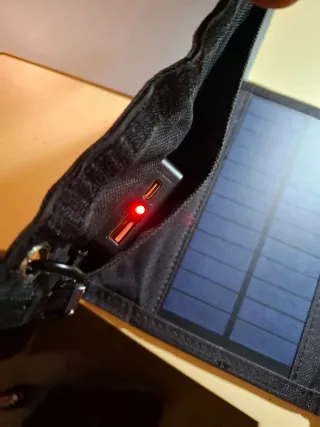 Panel Solar Portátil Plegable 20W