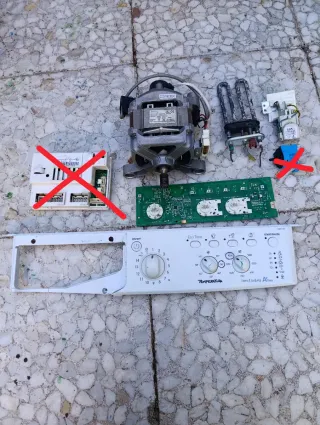 Despiece lavadora Indesit iwc 6105