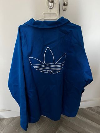 Sudadera Adidas entrenamiento azul