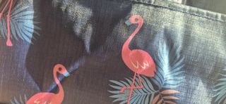 Bolsa Térmica Flamencos Tropical Deep Blue