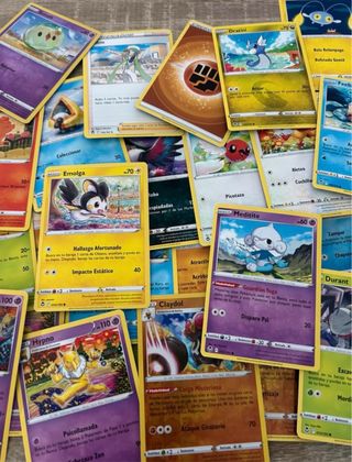 Cartas Pokémon Tempestad Plateada.