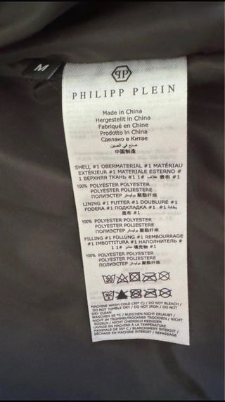 Chaleco Philipp Plein Negro