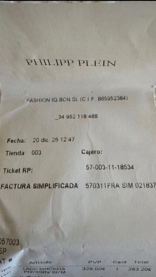 Chaleco Philipp Plein Negro