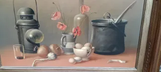 Proferio Grossi 1973 Quadro Originale