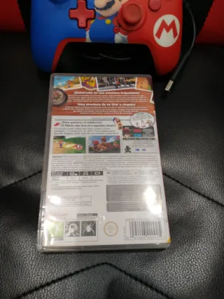 Mando y Juego Mario Odyssey Nintendo Switch