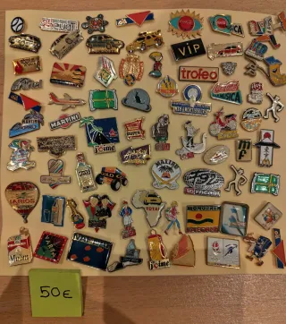 Lote de pins de coleccionismo