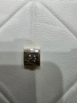 Bolso Purificación García Beige Cuadrado