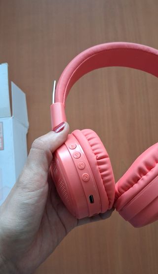 Auriculares Bluetooth Inalámbricos Rosas