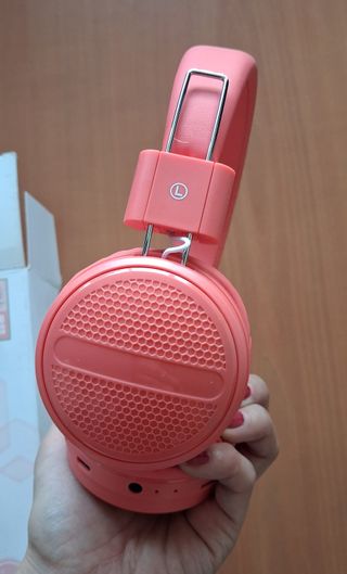 Auriculares Bluetooth Inalámbricos Rosas