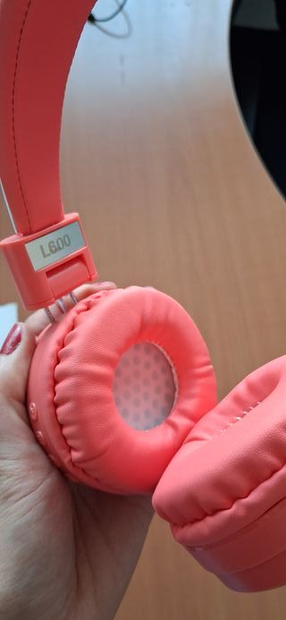 Auriculares Bluetooth Inalámbricos Rosas