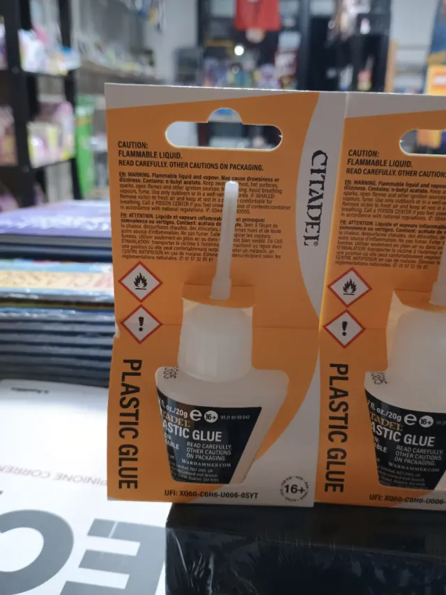 Warhammer - Citadel Plastic Glue- × 3