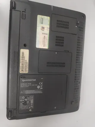 Packard Bell portátil negro