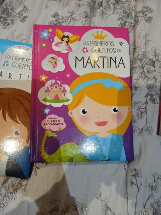 Lote de 3 libros de Martina
