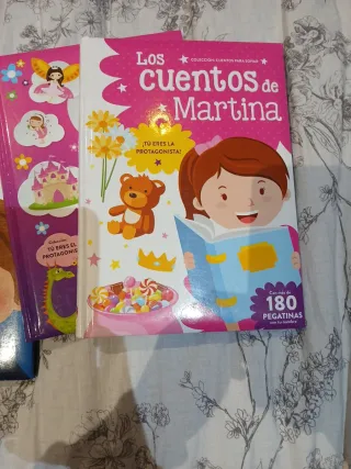 Lote de 3 libros de Martina