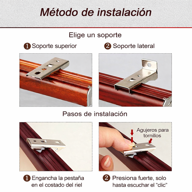 Cortina de cuentas de madera