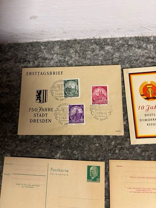 Buste e cartoline primo giorno