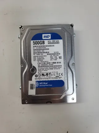 Disco Rígido WD 500GB SATA !!!Testado!!!