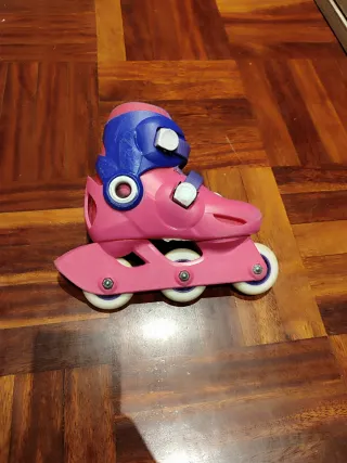 Patines niña T. 26-28 Rosa/Morado