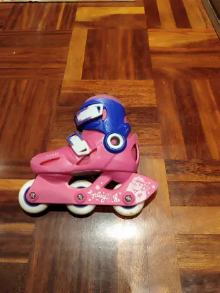 Patines niña T. 26-28 Rosa/Morado