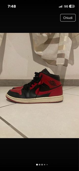 Jordan 1 Banned Mid