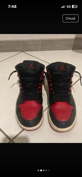 Jordan 1 Banned Mid