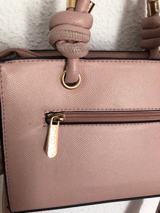 Bolso Rosa y Dorado
