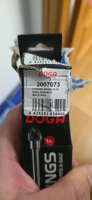 Amortiguador Maletero DOGA C4