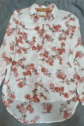 Blusa Springfield Floral Talla S Estilo Romántico