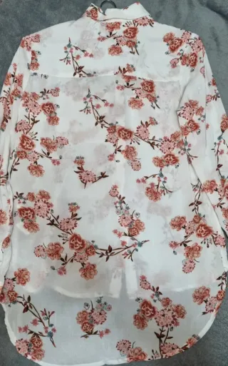 Blusa Springfield Floral Talla S Estilo Romántico