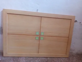 Cabezal madera pino 90cm