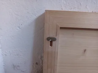 Cabezal madera pino 90cm