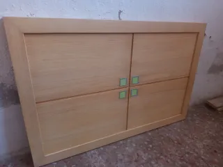 Cabezal madera pino 90cm