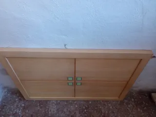 Cabezal madera pino 90cm