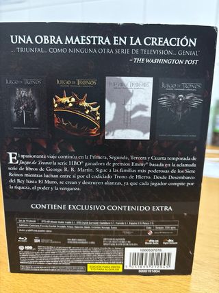 Juego de Tronos Blu-ray 4 Temporadas
