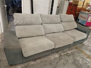 Sofá 3 plazas + Chaiselongue
