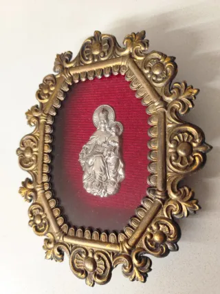 Relicario Virgen del Carmen Antiguo