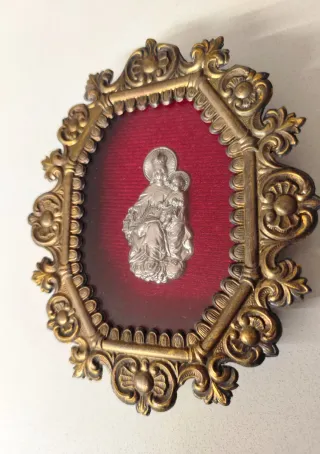 Relicario Virgen del Carmen Antiguo